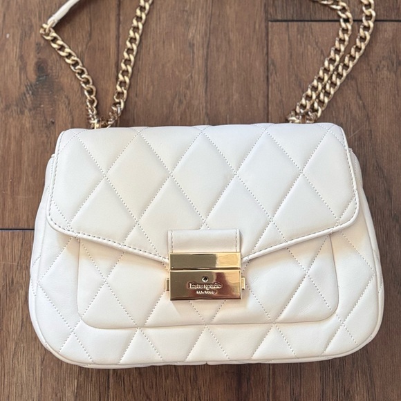 KATE SPADE ♠️ Carey Smooth Quilted Leather Purse Medium - Picture 4 of 5